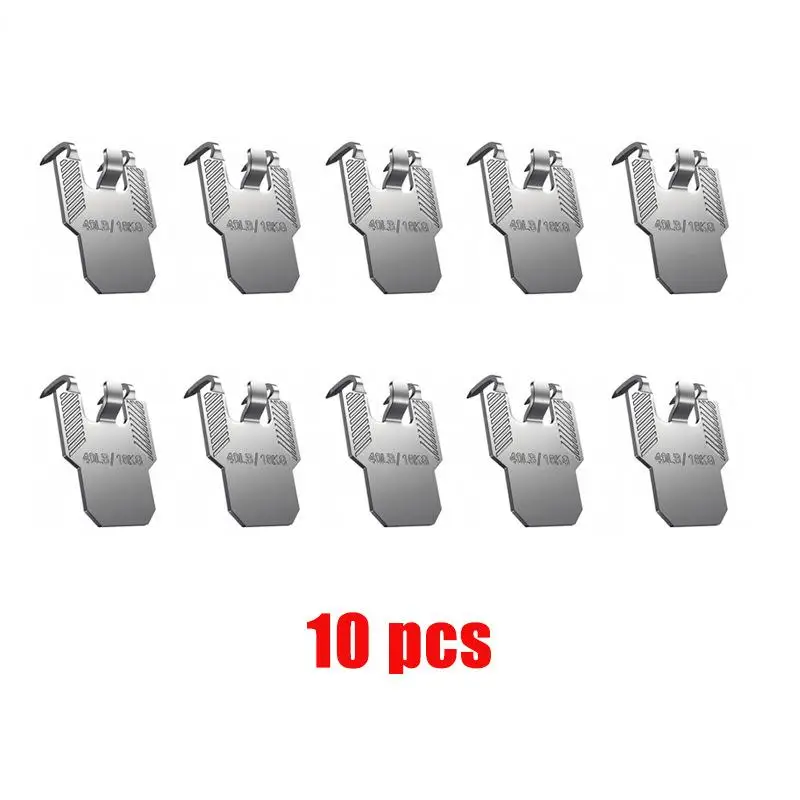 10 Pack Heavy-Duty Picture Hanging Claws for Drywall – No-Damage Adjustable 3-Prong Hooks, Easy Install, Leaves No Marks image 4