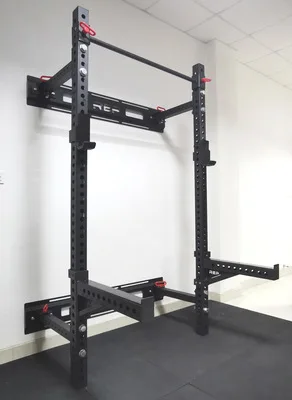 

Hot Sell Gym and Home Use Fitness Equipment Wall Mount Cage Workout Squat Rack