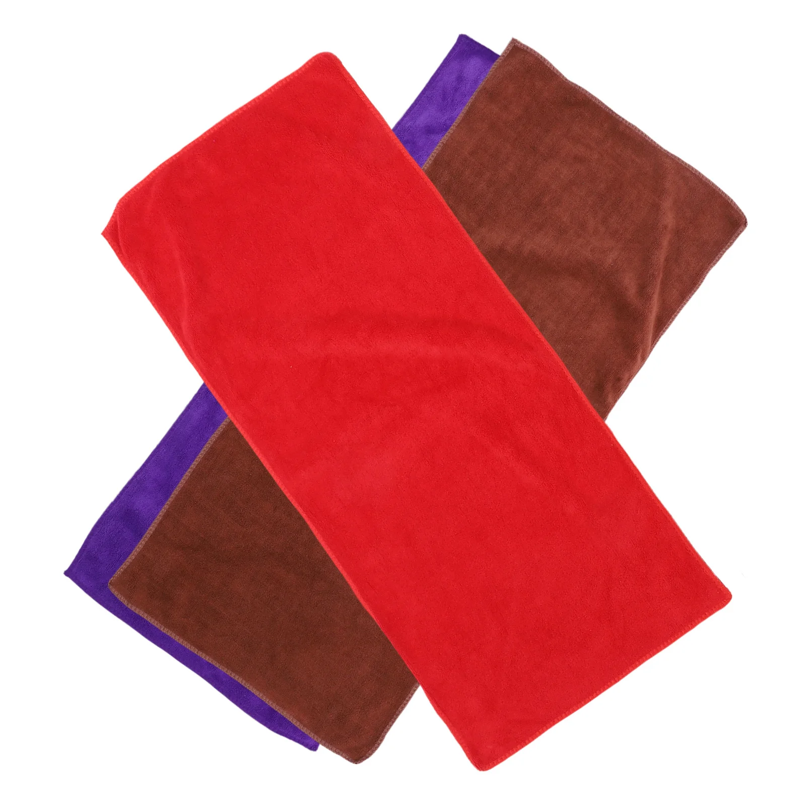 

3Pcs Car Wash Towels Microfiber Cleaning Cloth for Cars Drying Detailing Auto Body Household Use Soft Absorbent Scratch-Free