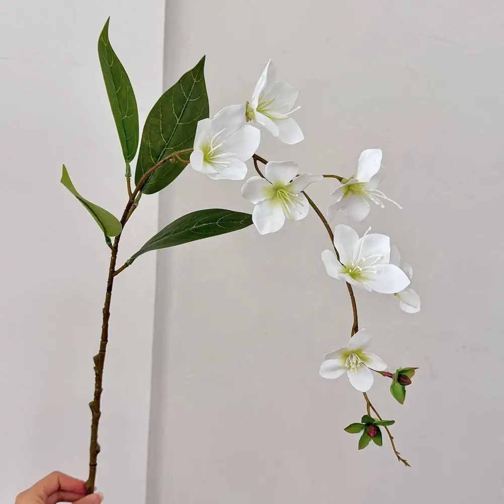 Maintenance-free Flowers Artificial Flower 31.5 Artificial Jasmine Flower Bouquet Faux Hanging Plants for Wedding Decoration