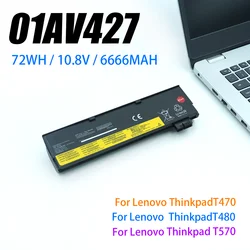 T470 72wh Laptop Battery for Lenovo ThinkPad T480 P51S P52S T570 T580 P51S P52S  01AV422 01AV423 01AV424 SB10K97580
