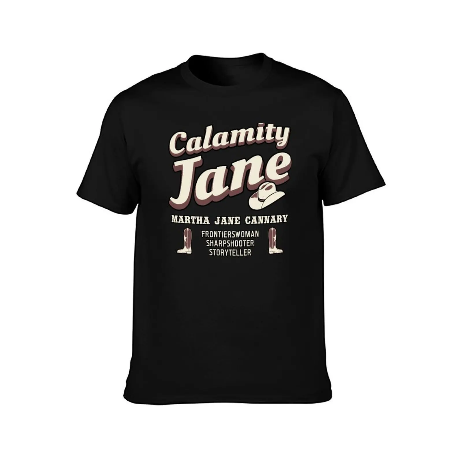 Calamity Jane - Martha Jane Cannary T-Shirt t shirts for man graphic vintage T-Shirt