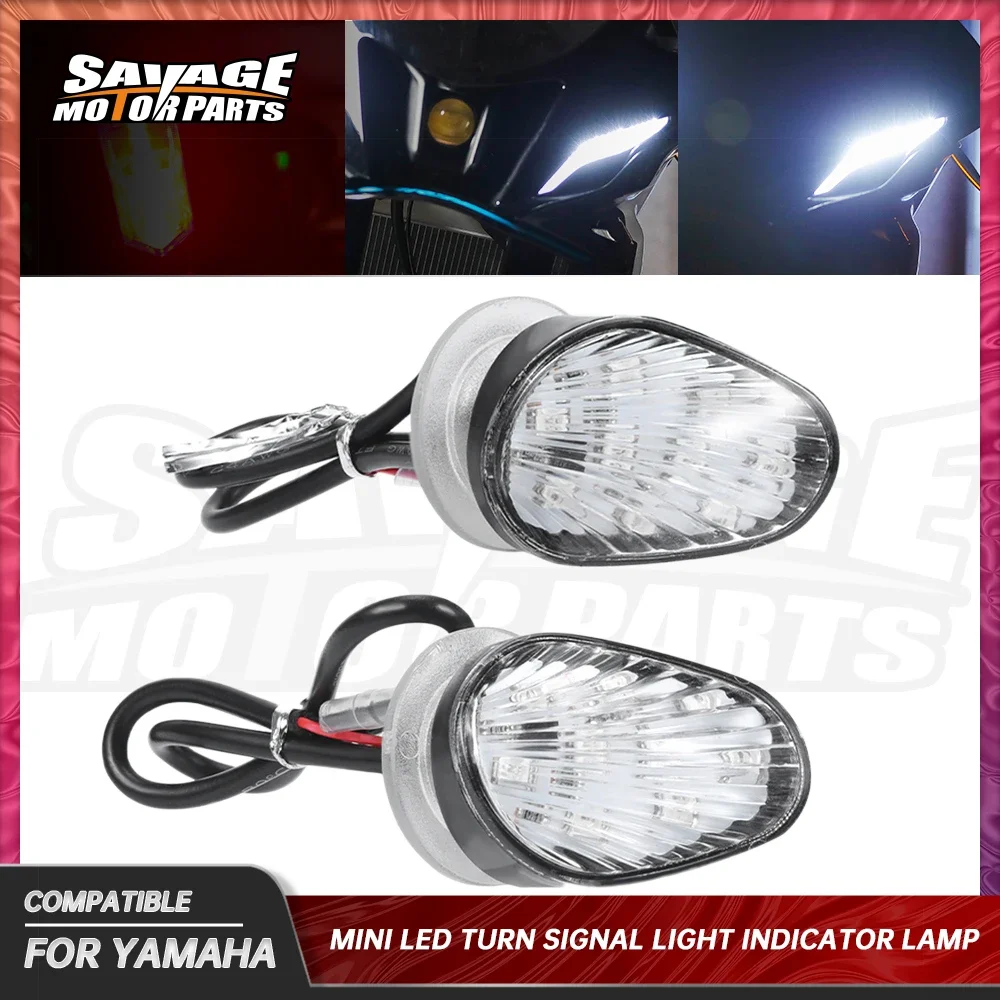 MINI LED Turn Signal Light Indicator Lamp For YAMAHA YZF R6 R7 R1 R1M Motorcycle Accessories Motorcycle Turn Signal Lights