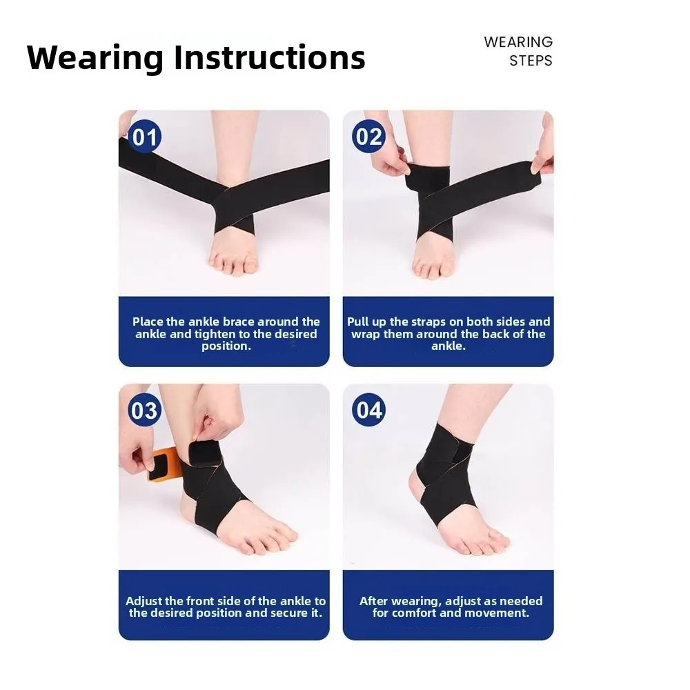 رقيقة جدا الرياضة حماية الكاحل المضادة للكسر سلالة حماية الكاحل دعم هدفين تنفس دعم الكاحل كم #2