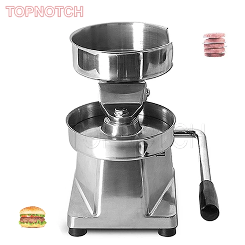 Hamburger Burger Meat Press Machine Aluminum Alloy Diameter 100MM 130MM 150MM Fast Food Shop Burger Shop Tool