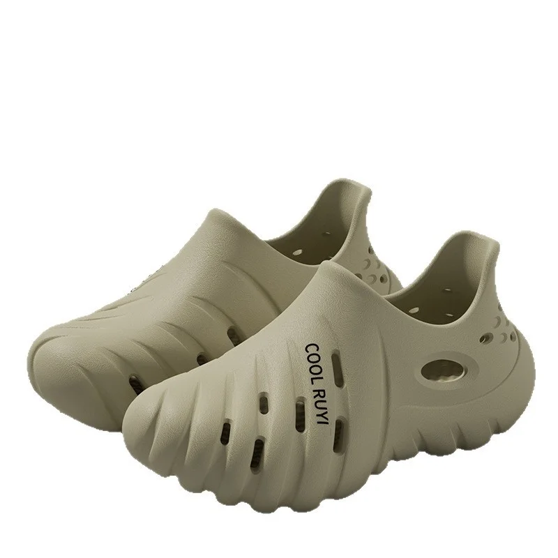 Unisex Summer Fashion Outdoor Driving Anti-Slip Deodorant Comfortable Casual Sandals Men's Ladies Slip-On Shoes