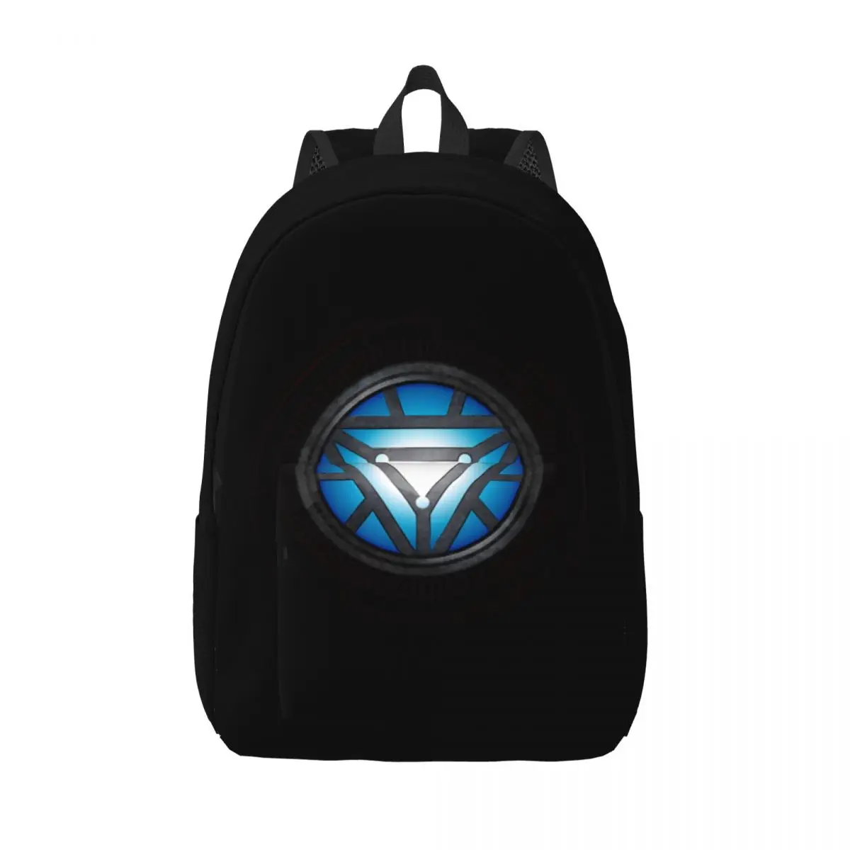 Light The Arc Reactor Rucksack For Work Office Zipper Closure Iron Man For Kid Laptop Bag Gift