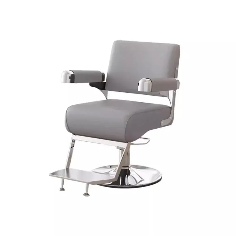 

Modern Professional Barber Chair Minimalist Ergonomic Barbershop Chairs Aesthetic Design Silla De Corte De Pelo Salon Furniture