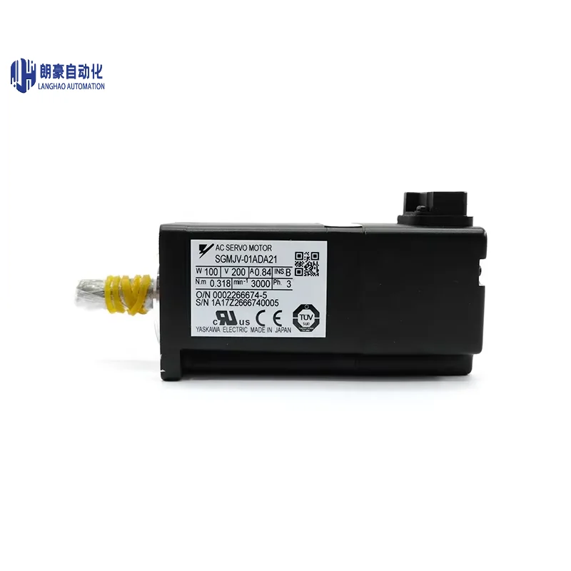 AC Servo Motor SGMJV-01ADA21 SGMJV-02ADA21 SGMJV-04ADA21 SGMJV-08ADA21 SGMJV-15ADA21 for Industrial Automation Robotic Arm Spare