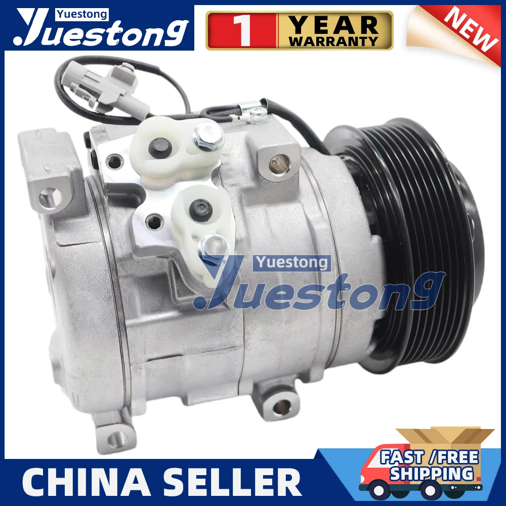 10S15C car Air Conditioning AC Compressor W Clutch For Mitsubishi Fuso Canter Truck MK582684 447280-0891 4472800891