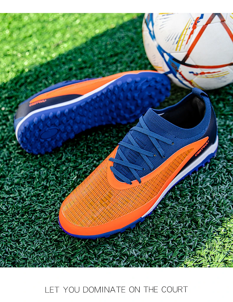 Neue Männer Fußball Schuhe Sport Stollen Erwachsene Atmungsaktive Rutschfeste Fußball Stiefel Outdoor Lange Spikes Training Jungen Spiel Bequem – Detail 21
