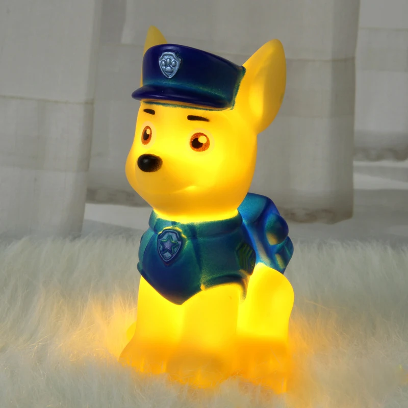 Paw Patrol Niedliche Cartoon-Figur, Nachtlicht für Kinder, Anime, modische Lernatmosphäre, Lampe, Elternbegleiter, Schreibtischlampen