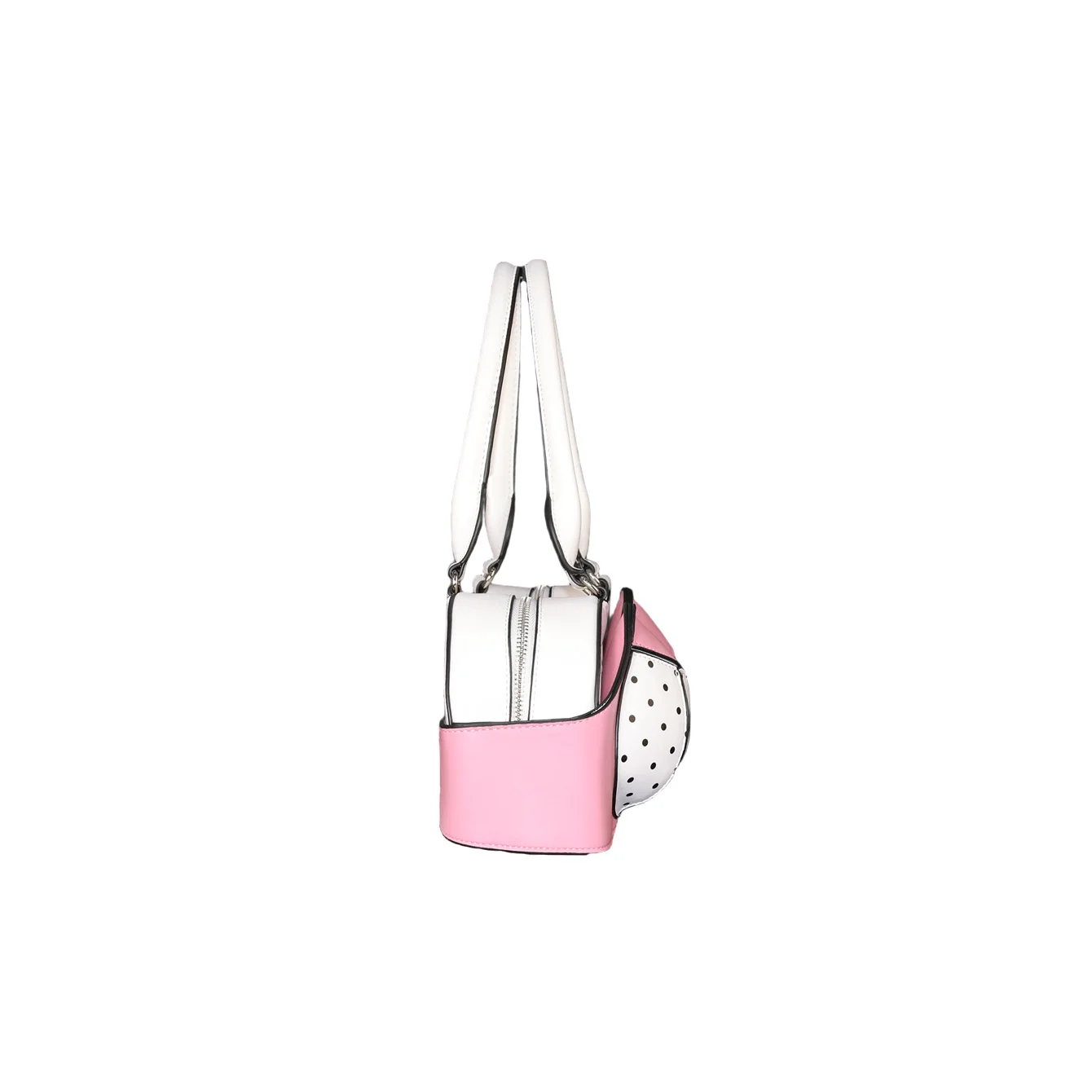 Funny Unique Bra Shaped Handbag Polka Dot Bow Purse Cool Girl Daily Street Bag Fashionable Designer Bags Woman Luxury Designer view 5