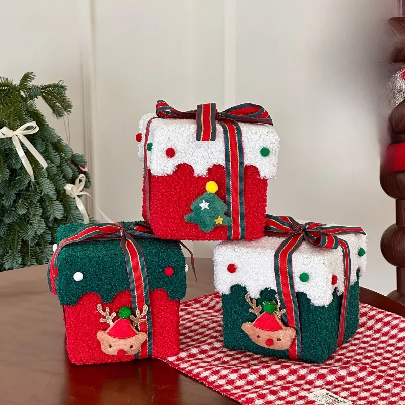 Christmas Decorations Scene Arrangement Store Atmosphere Ornament Christmas Eve Gift Box Gift Dress