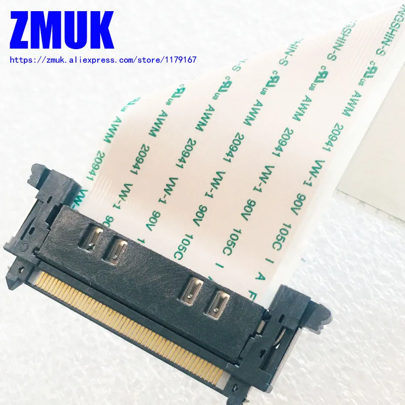 51Pin Reverse Type I-PEX 8K HDTV LVDS TV Ribbon Cable AWM 20941 105C 90V VW-1