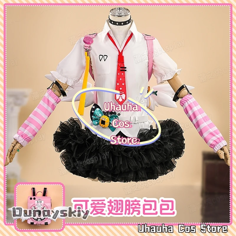 Zenless Zone Zero Chinatsu Remiel Cosplay Costume {Uhauha Cos}Wig Skirt Bag Outfit Halloween Angels of Delusion Disguise