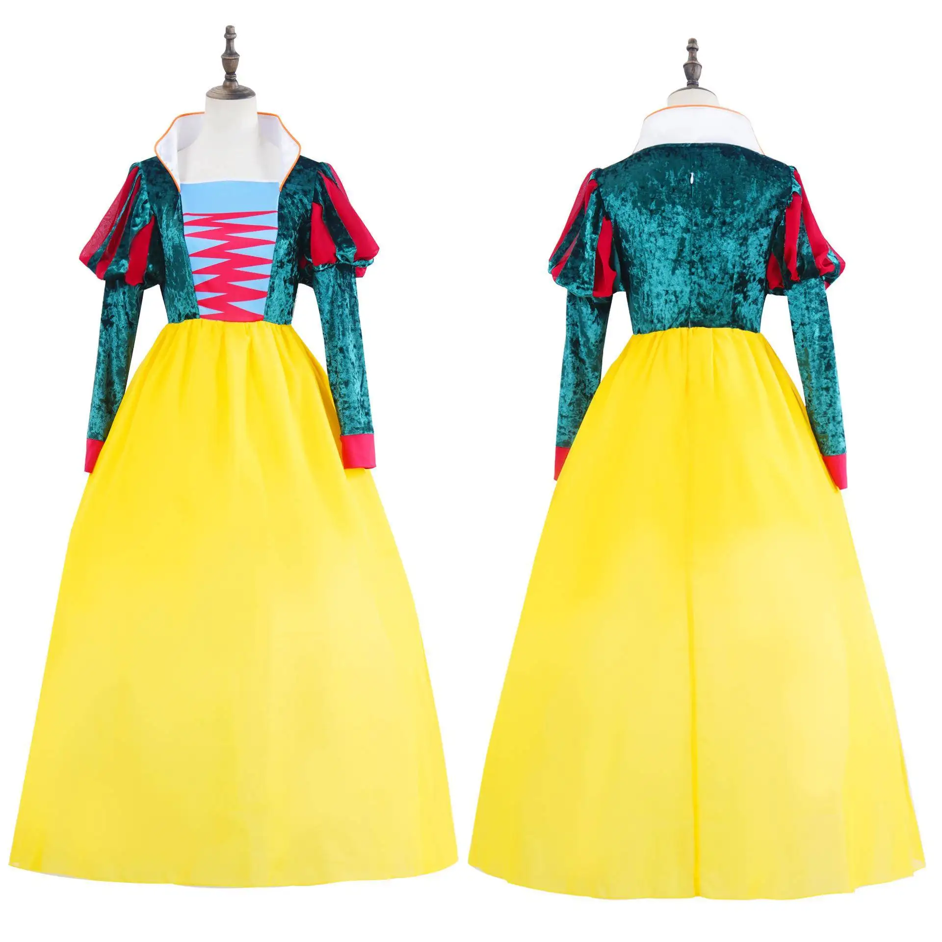 

Костюм для косплея Белоснежки для взрослых на Хэллоуин, наряд феи, традиционная китайская одежда для женщин