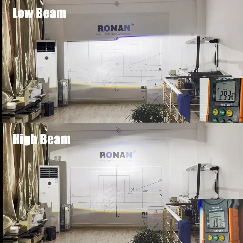 Ronan 3.0 Bi projektor Led soczewki reflektor 3R G5 90W D19T 6000LUX biały kolor uniwersalny reflektor samochodowy modernizacja stylizacja