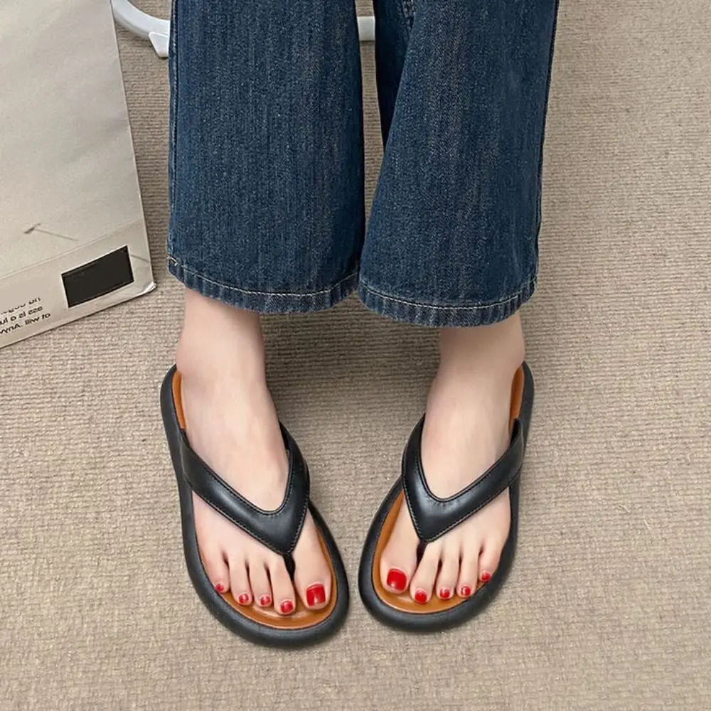 أحذية المنزل الصيف الشقق ثونغ الصنادل الصنادل كليب تو الوجه يتخبط النساء عدم الانزلاق إيفا عطلة نعال شاطئ السباحة