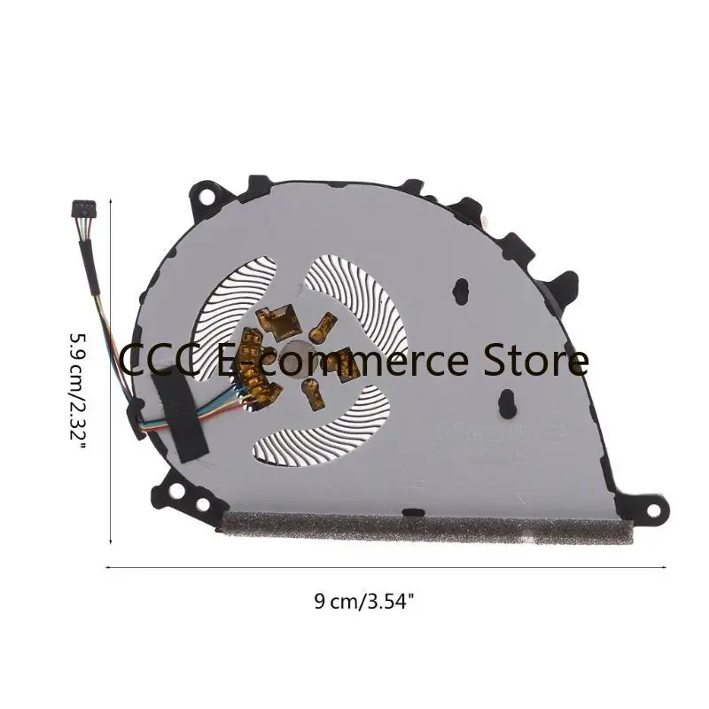 Registro ventilador resfriamento da CPU Deslilhado calor eficiente para UX425 UX425EA UX425JA RADAITO RADAITOR RADAITOR