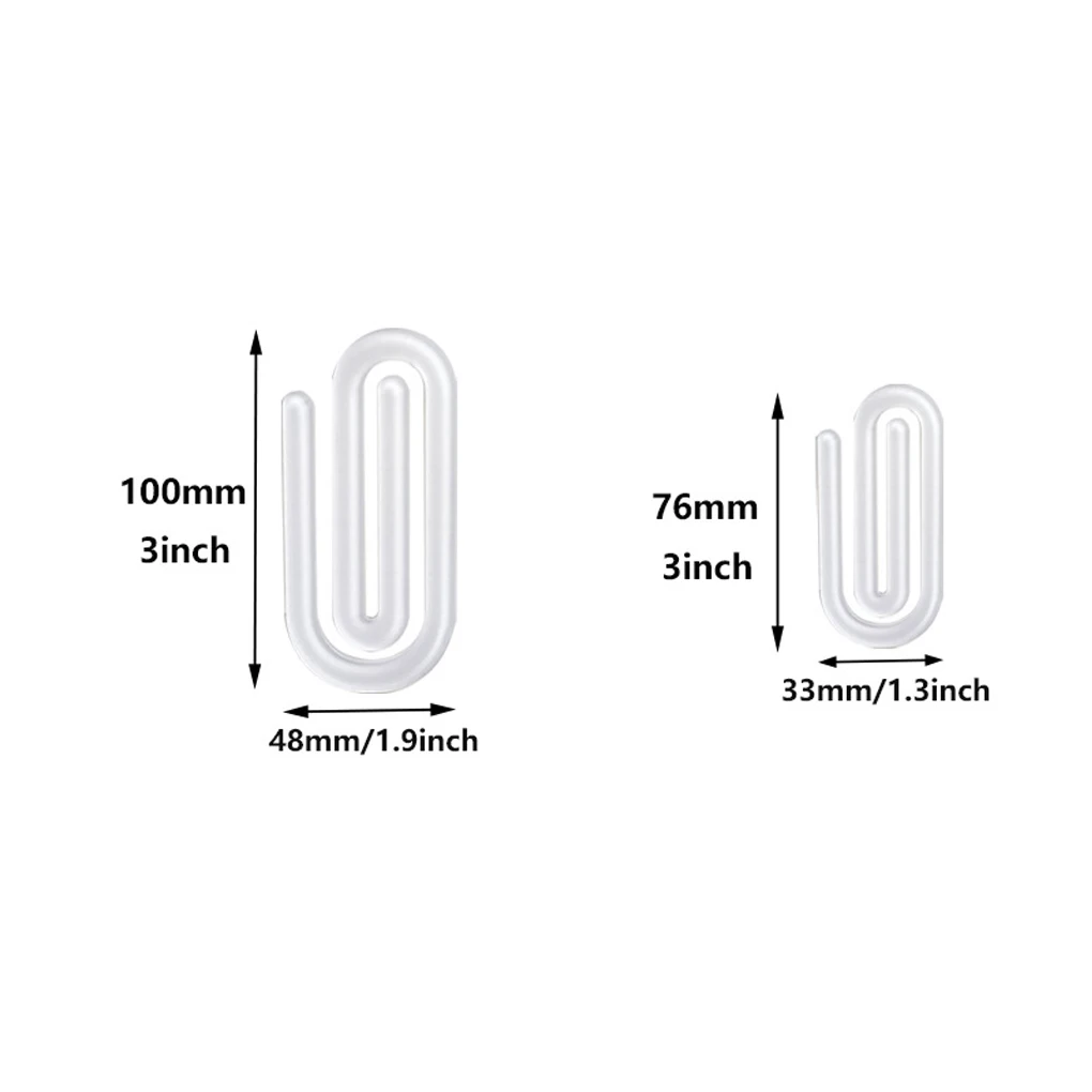 10x clipes de papel de sublimação transparente, 10 pacotes de espaços em branco acrílico para designs personalizados, acrílico de sublimação