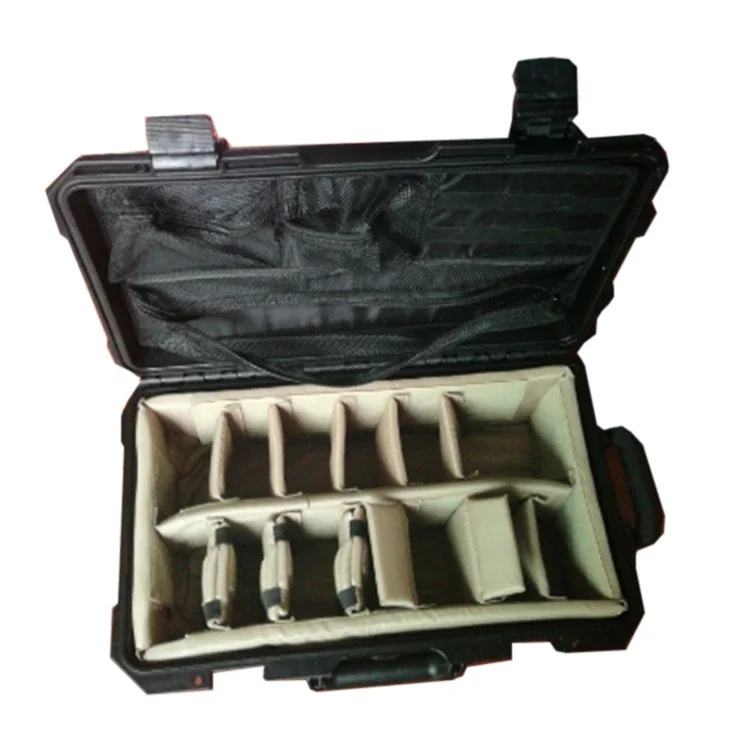 For DPC112 ip68 hard protective case camera luggage with trolley