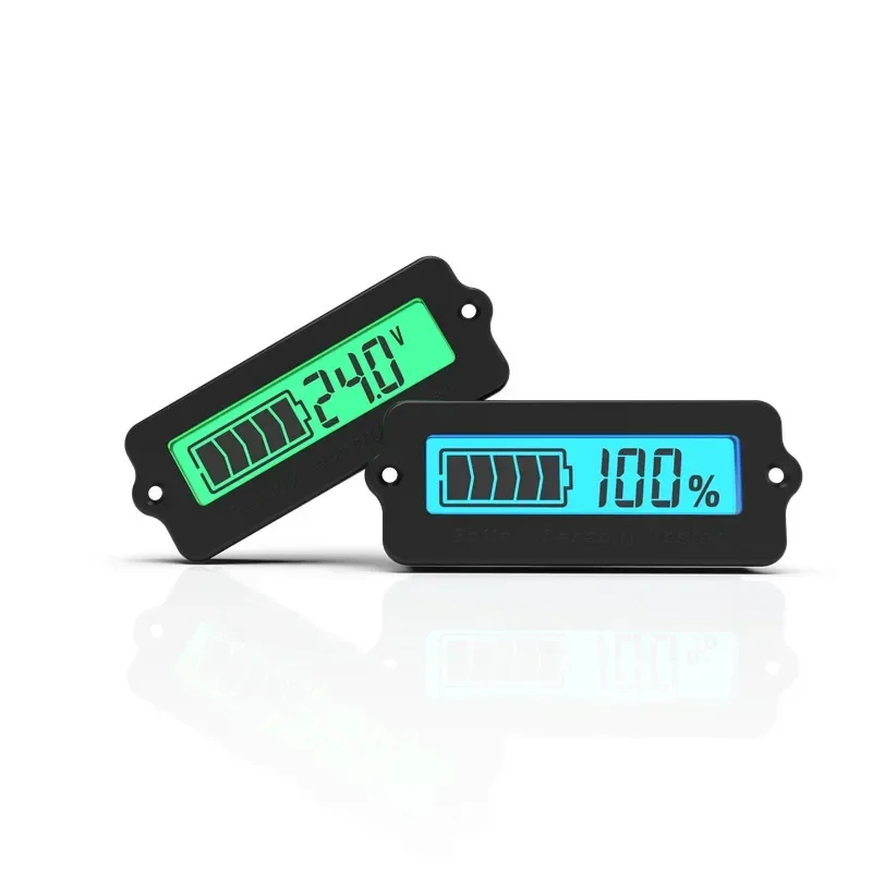 Imagem -06 - Chumbo-ácido Bateria Charge Indicator Recessed Bateria Capacidade Indicador Voltímetro Luz Verde 12v 24v 36v 48v Ly6n