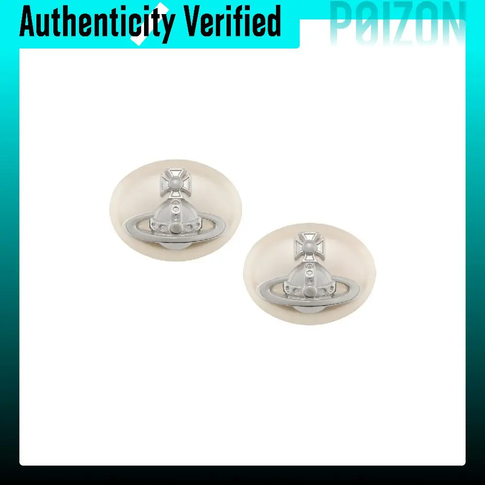 Vivienne Westwood Stud Earrings Unisex Silver 6201037U-02P103
