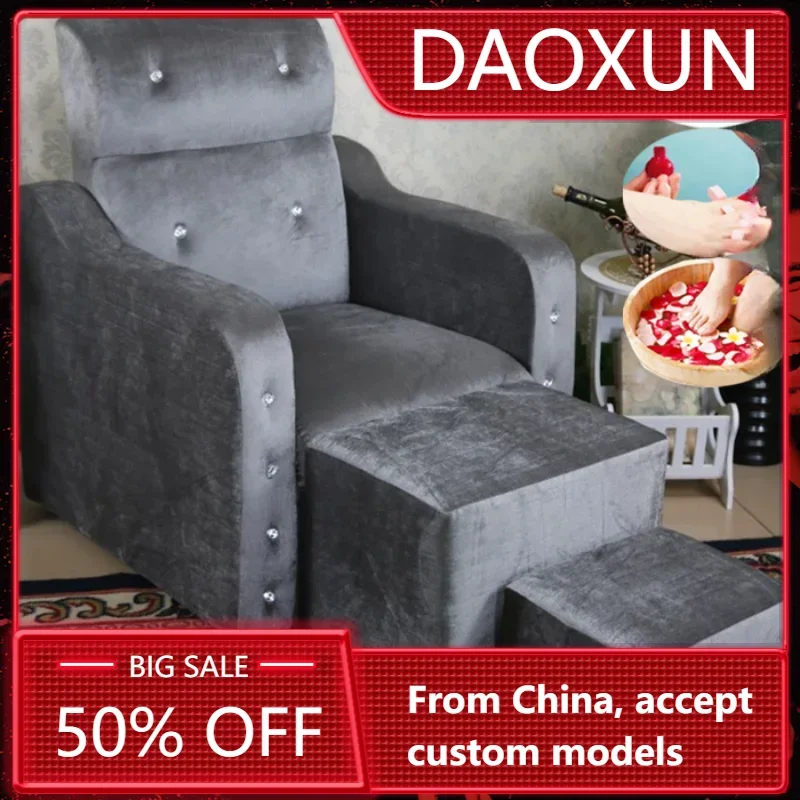 

Pedicure Chairs for Nails Salon Spa Tubs Barber Man Hairdressing Chair Nail Desk Manicure Set Support Reclining Beauty Products