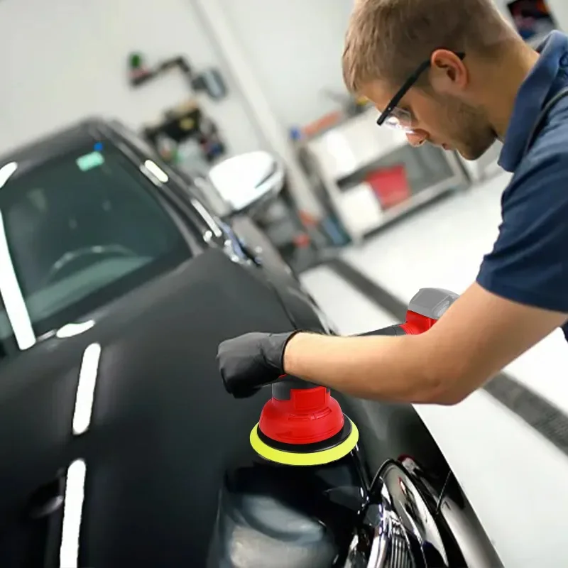 

NEW For Milwaukee 18V Battery Pin Cordless Car Polisher 8 Variable Speed Auto Electric Detailing Waxing Sanding Polishing Tool