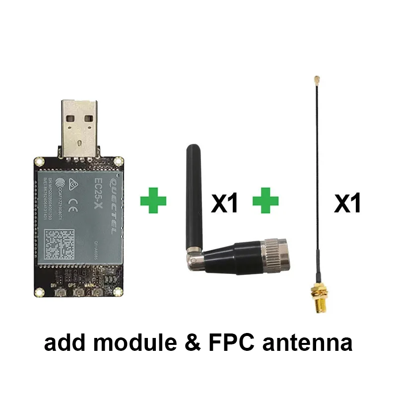 Quectel EC25EFA USB-ключ с корпусом Модуль LTE CAT4 Поддержка GNSS EC25AUFA EC25JFA с комплектом для снятия антенны