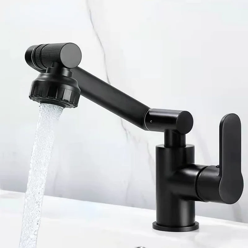 

Kitchen Faucet 1080 Degree Robotic Arm Structure Sink Swivel Faucets Hot&Cold Water Mixer Universal Tap