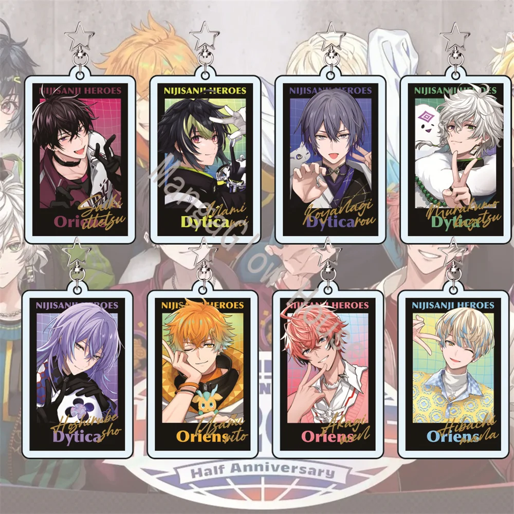Горячая новинка: Акриловый брелок-фигурка Nijisanji Heroes Oriens для косплея, подарок для фанатов на день рождения, Рождество, украшение для стола