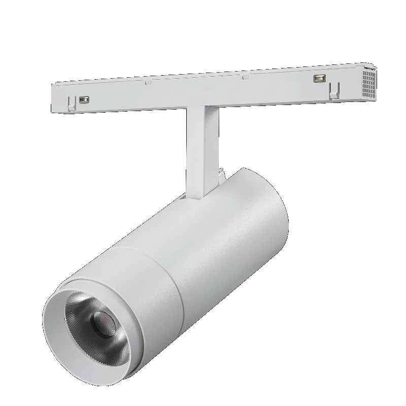 Family Series ETL CE 48V Recessed Pendant Magnetic Track Rail Light System Ultra Thin Magnetic Track Light Office Villa Hotel