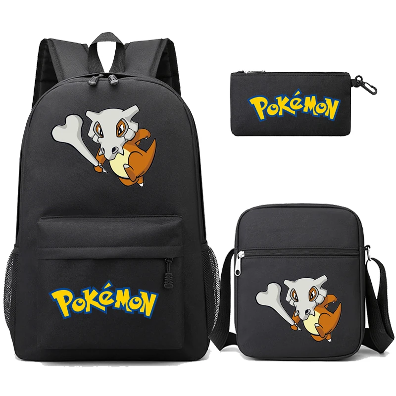 Pokemon Pikachu plecak Anime figurka Charmander studentka tornister Boy Girl duża pojemność torba kartonowa plecaki dla nastolatków