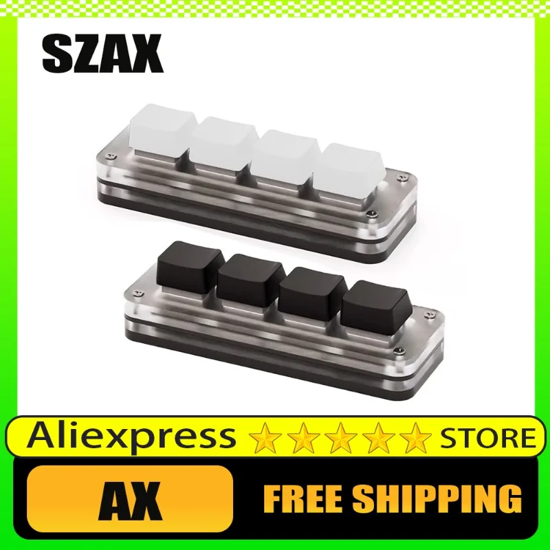 

SZAX AX Custom Keypad One Click Copy Paste Cut Select Все Enter Удобная аудиоигра Офисная механическая клавиатура Планшетный компьютер