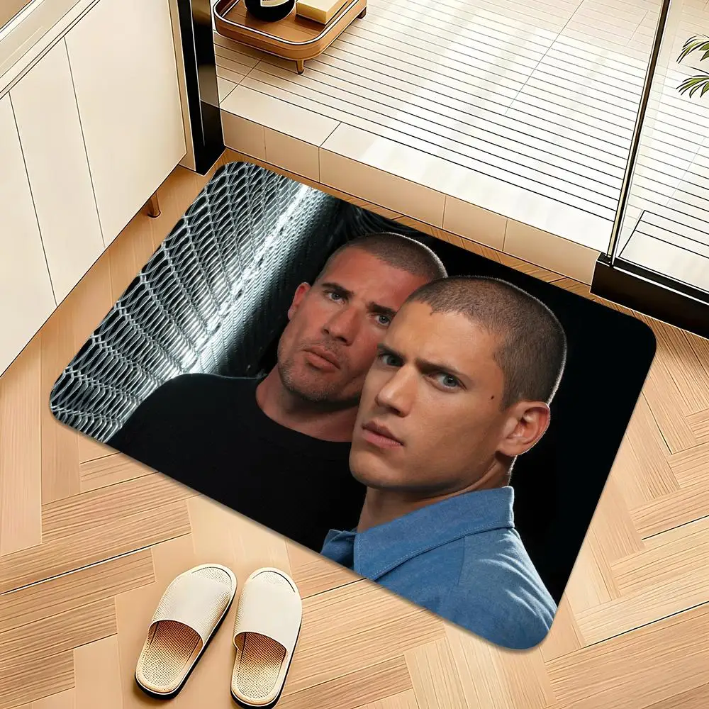 Prison Break Floor Mat Welcome Mat Entrance Doormat Balcony Bathroom Floor Mats Non-slip Rug Bedroom Carpet