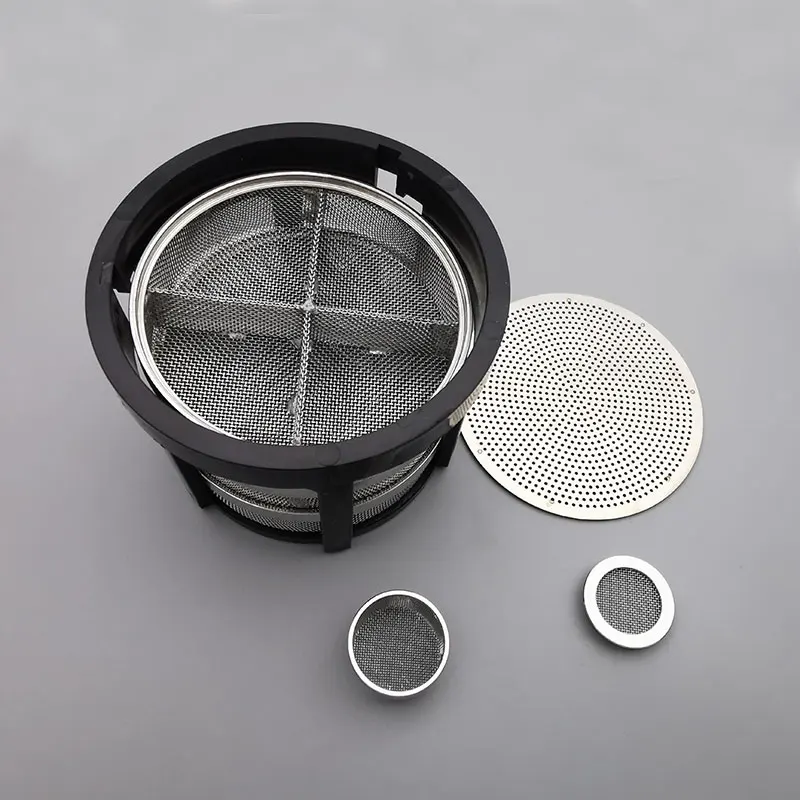 High Quality 6912 Steel Ultrasonic Cleaning Mesh Screw Basket Set for Watch Cleaning Machine