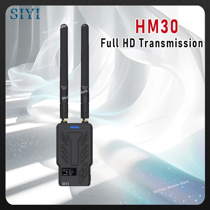 

SIYI HM30 Long Range Full HD Цифровая передача изображения FPV Система 1080p 60fps 150ms SBUS PWM Mavlink Телеметрия OSD 30KM CE FCC