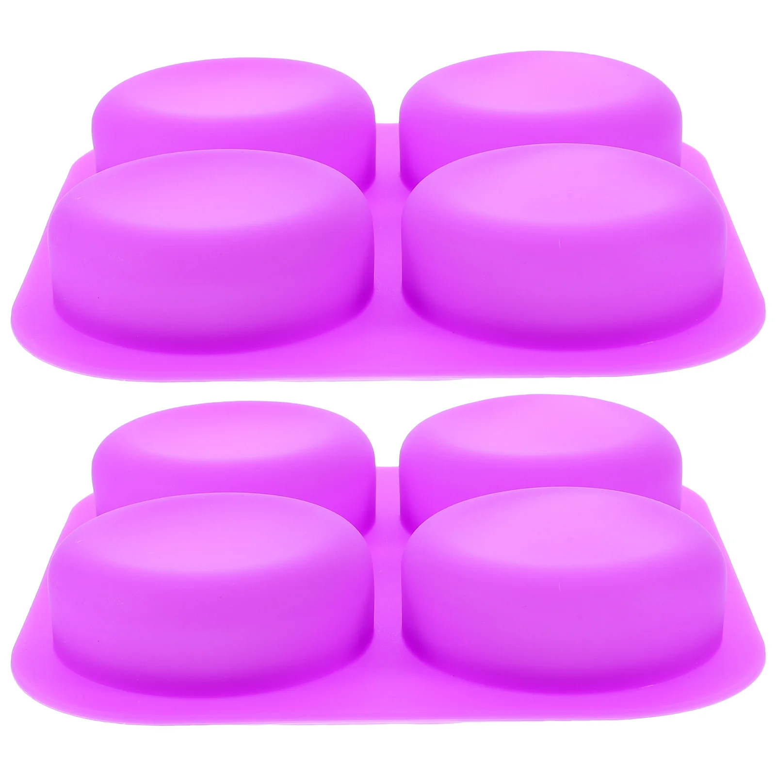 

2Pcs Silicone Soap Molds Tear-Resistant Safe DIY Mold for Handmade Soap Making Craft Tools Silicone Craft Mold