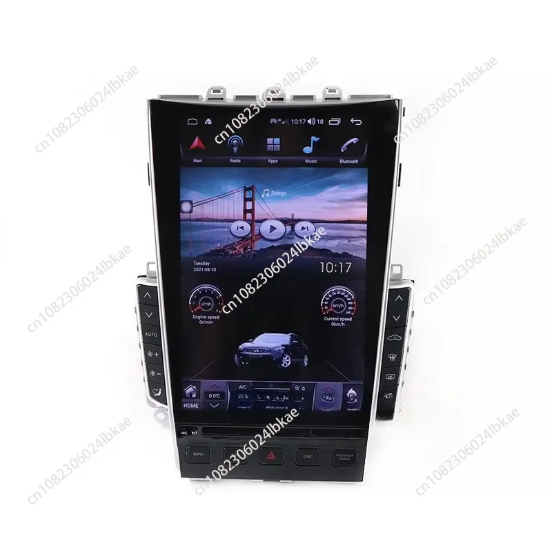 12.1inch car gps digital car dvd radio player android 10.0, suitable for infiniti q50 q50l q60s 2015-2019, with carplay