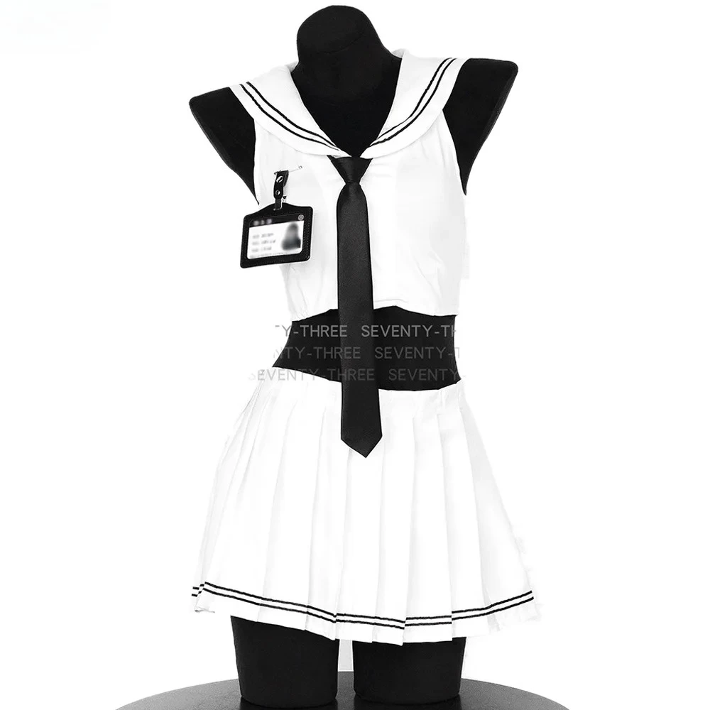 

Anime Student Girl School Uniform Card College Cheerleaders Outfits Cosplay Costume JK Skirt Suit Japanese Role Play Underwear