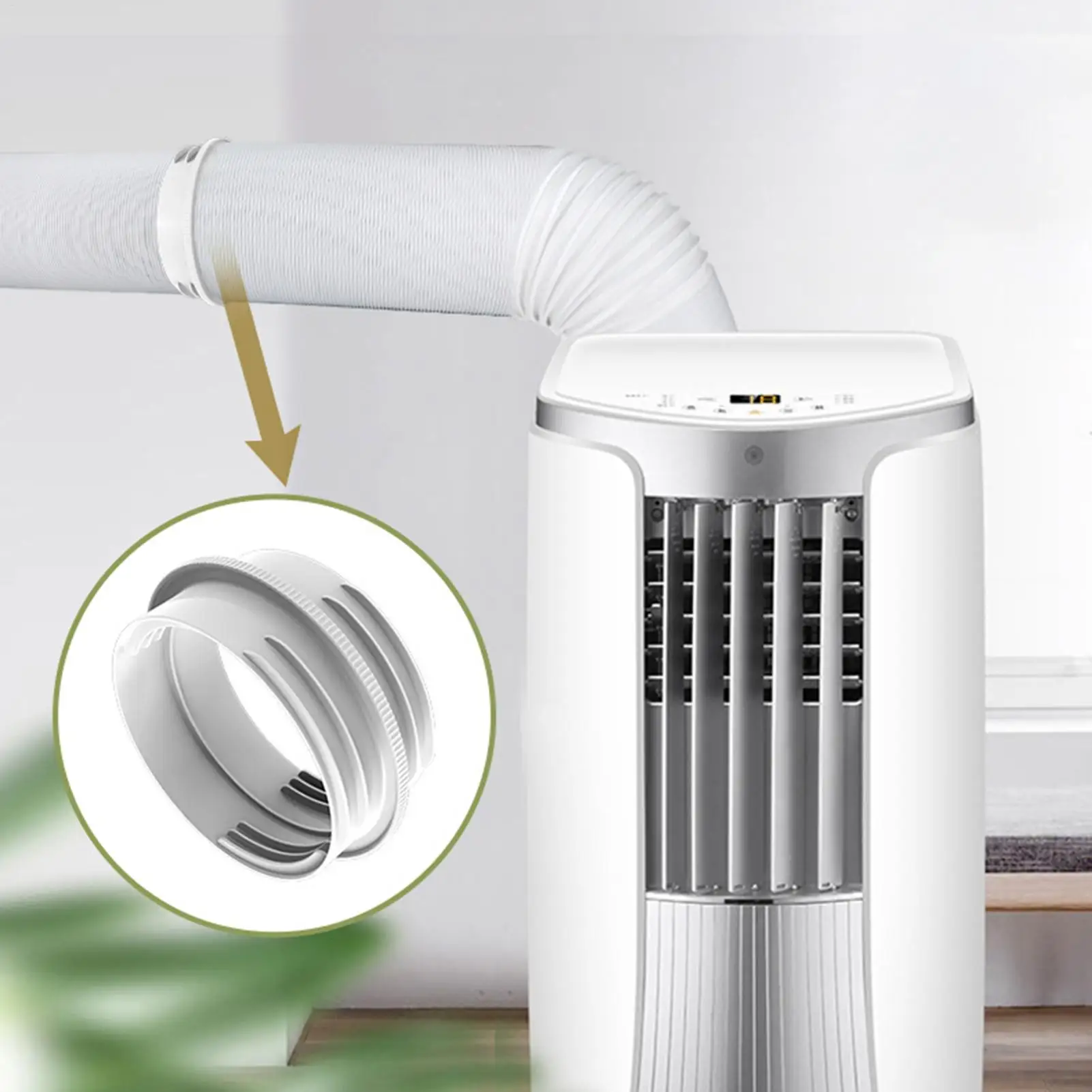 

Mobile Air Conditioner Exhaust Hose Connector 13/15CM Universal Hose Reducer Portable AC Coupler For Home Improvement Hardware