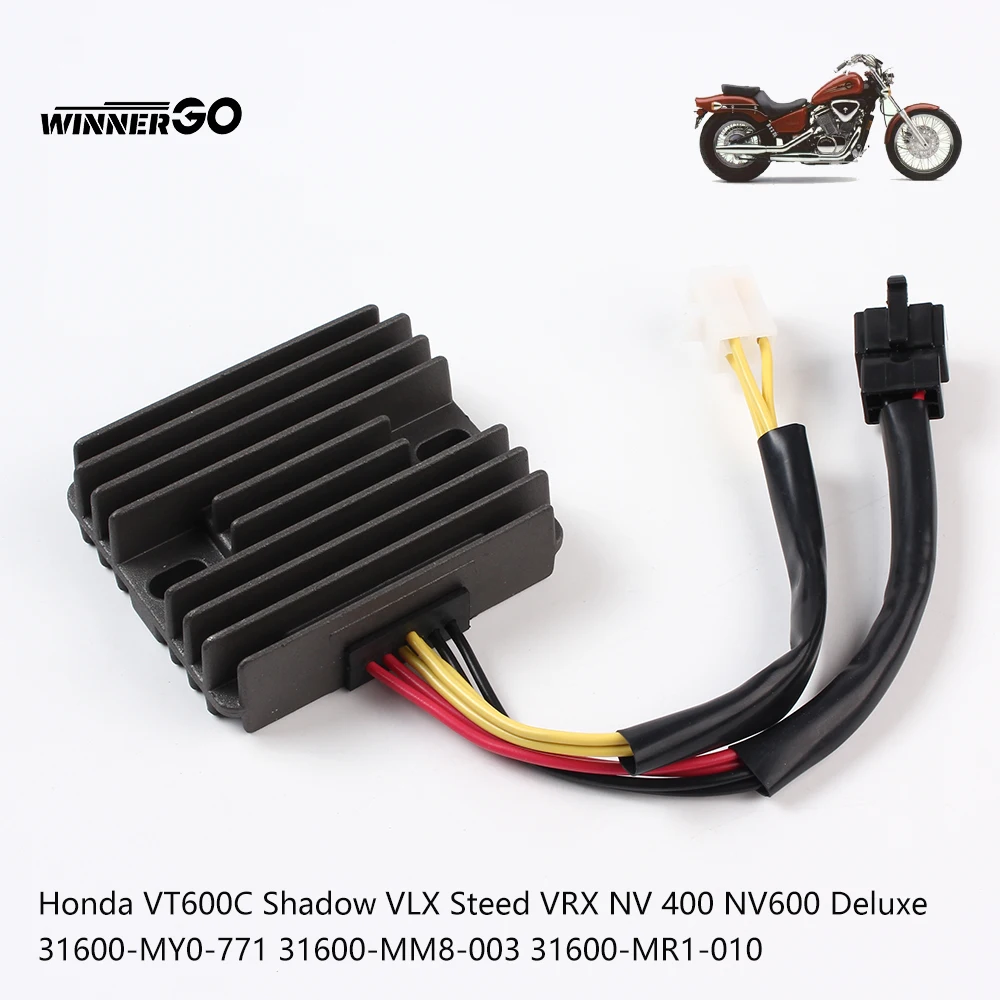 Spannungsregler-Gleichrichter für Honda VT600C VT600 VT 600 Shadow VRX400 NV400 NV600 31600-MY0-771 31600-MM8-003 31600-MR1-010 – Detail 7