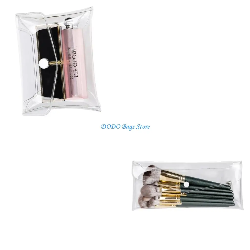 

Stylish and Practical Clear PVC Cosmetic Bag for Makeup and Jewelry