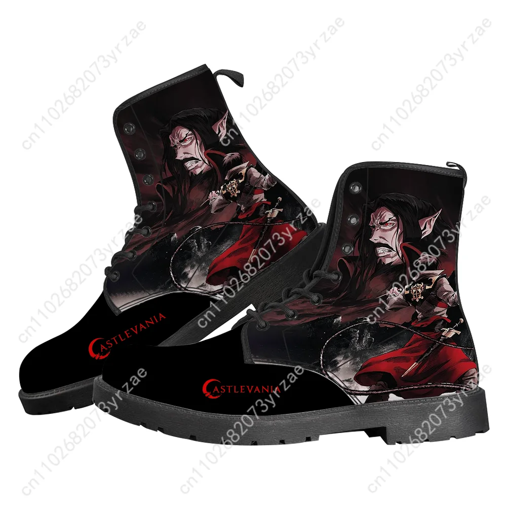 รองเท้าบูทคาสเทลวาเนียบุรุษสตรีวัยรุ่นรองเท้าลำลองกลางแจ้งคุณภาพสูงลำลองน้ำหนักเบาแฟชั่นรูปแบบรองเท้าสั่งทำพิเศษ