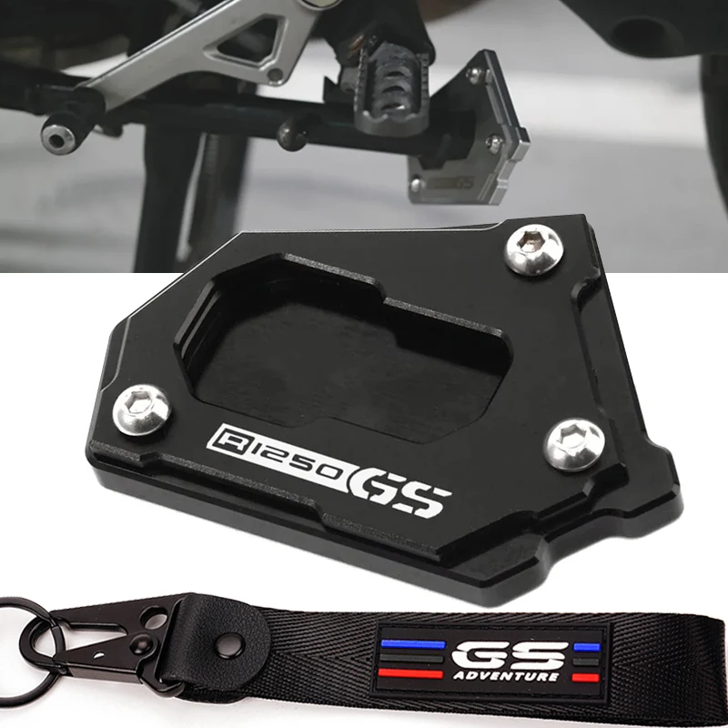 For BMW R1250GS R1200GS R1250 GS Adventure R1200 GS GSA gs1250 HP Motorcycle Kickstand Side Stand Enlarger Pad R 1250 1200 GS