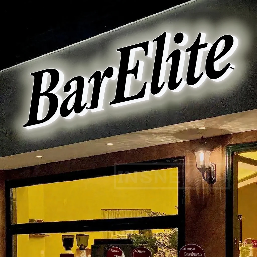 Luminous Led Labels Illuminated Logo Custom Wall Letter Business Signs 3d Letters Personal Design Signage Light Advertising Sign