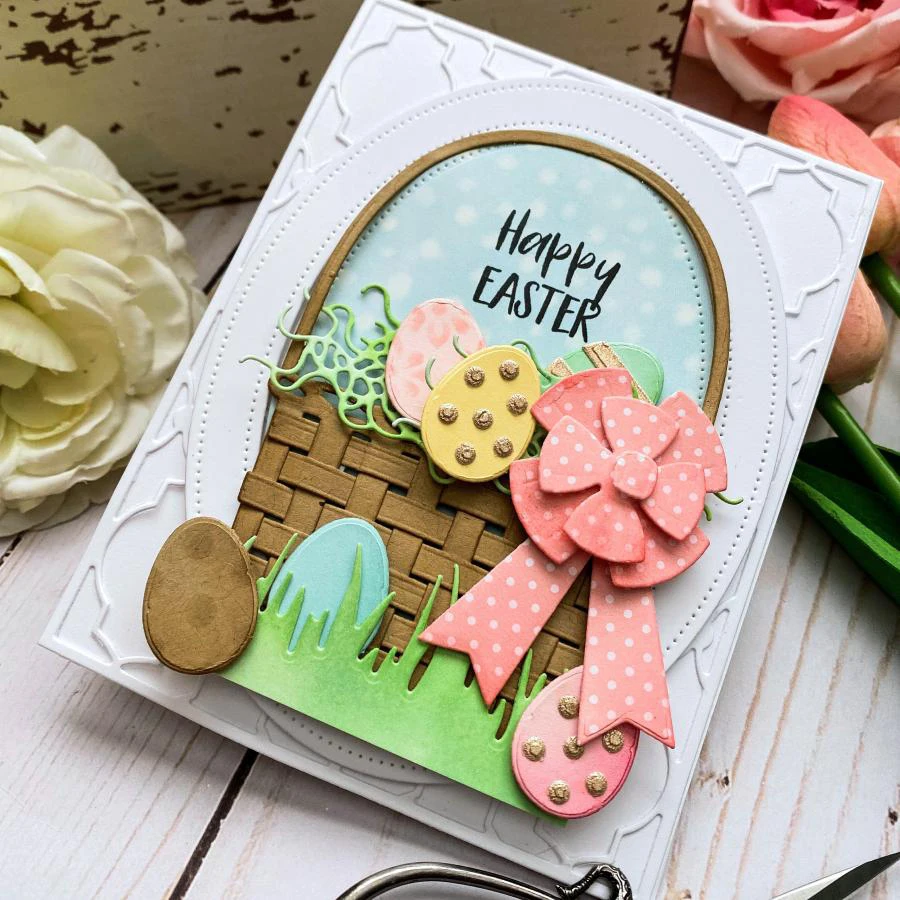 Paasmand Metalen Stansmessen voor DIY Scrapbook Album Papieren Kaart Decoratie Ambachten Embossing