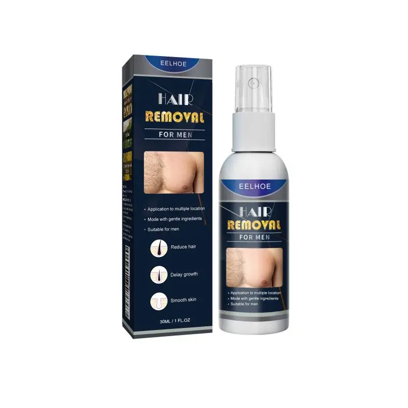 Armpit Leg Hair Removal Mousse for Men Permanent Painless Depilatory Cream with Growth Inhibitor for Gentle Skin Care